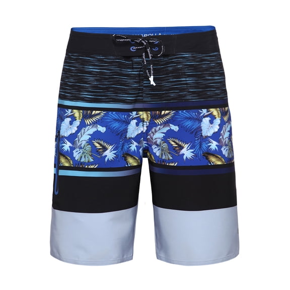 Rokka&Rolla Men's 9" NO Mesh Liner Board Shorts Quick Dry Swim Trunks, up to Size 2XL