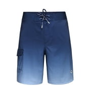 ROKKA & ROLLA Rokka&Rolla Men's 9" NO Mesh Liner Board Shorts Quick Dry Swim Trunks, up to Size 2XL