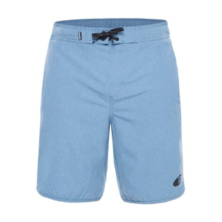 Rokka&Rolla Men's 9" Stretch Mesh Lined Swim Trunks, up to Size 2XL