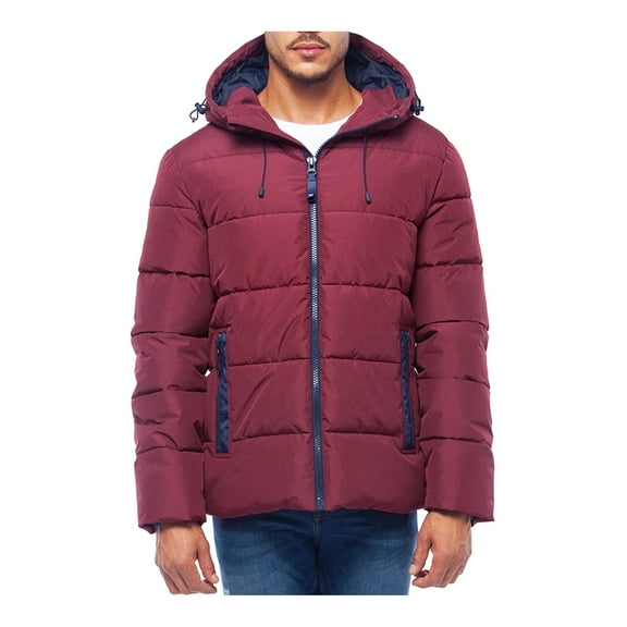Rokka&Rolla Men's Heavy Winter Coat Thermal Heat Puffer Jacket