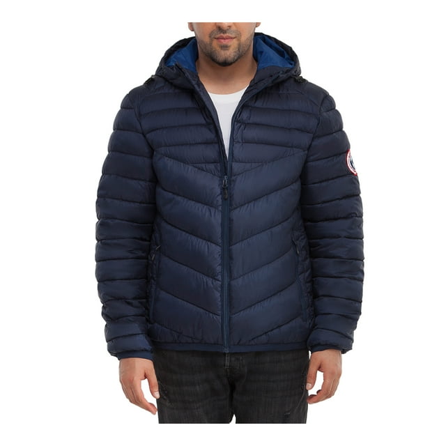 Rokka&Rolla Men's Light Puffer Jacket Coat, up to 2XL