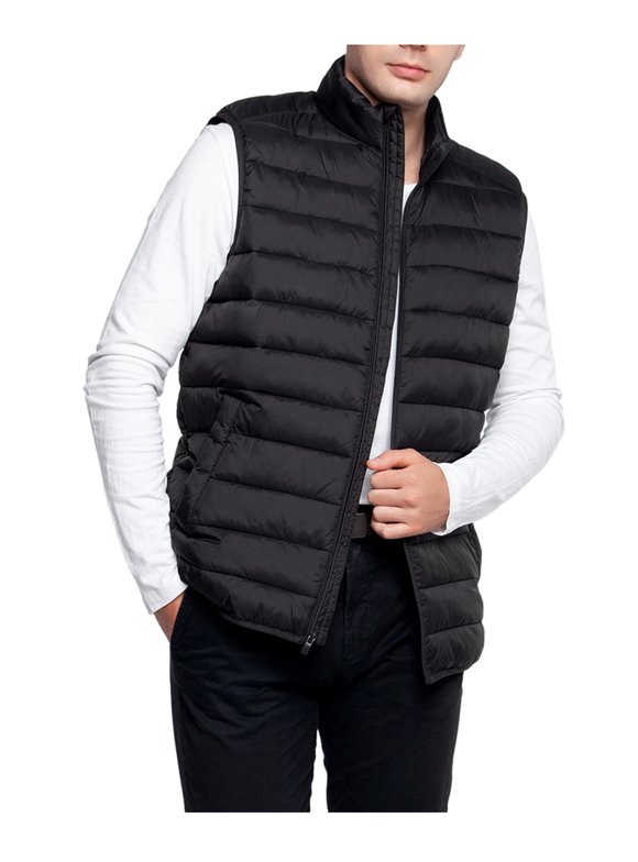 Rokka&Rolla Men's Light Puffer Vest, up to 2XL
