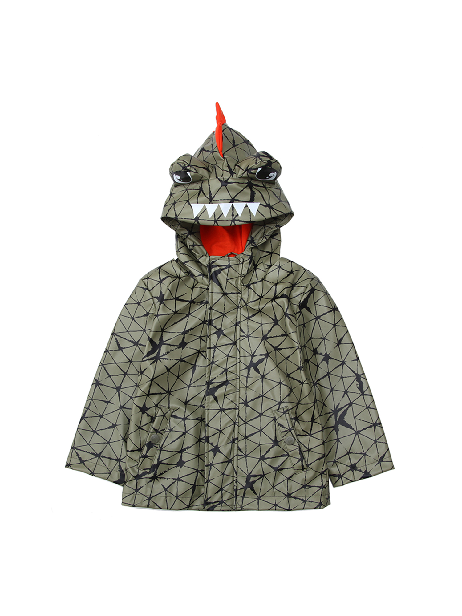 Rokka&Rolla Toddler Boys' Rain Coats Dinosaur Jackets, Sizes 2T-7 - image 1 of 11