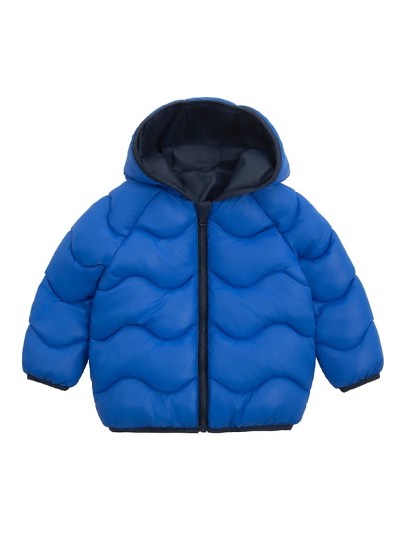 Rokka&Rolla Toddler Boys' Reversible Wavy Jacket