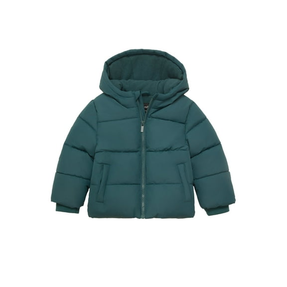 Rokka&Rolla Toddler Boys' Ripstop Winter Coat Kids' Fleece Lined Jacket