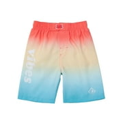 Rokka&Rolla Toddler Boys' Swim Trunks with Mesh Liner Baby Swimwear, UPF 50+ Sizes 2T-5T