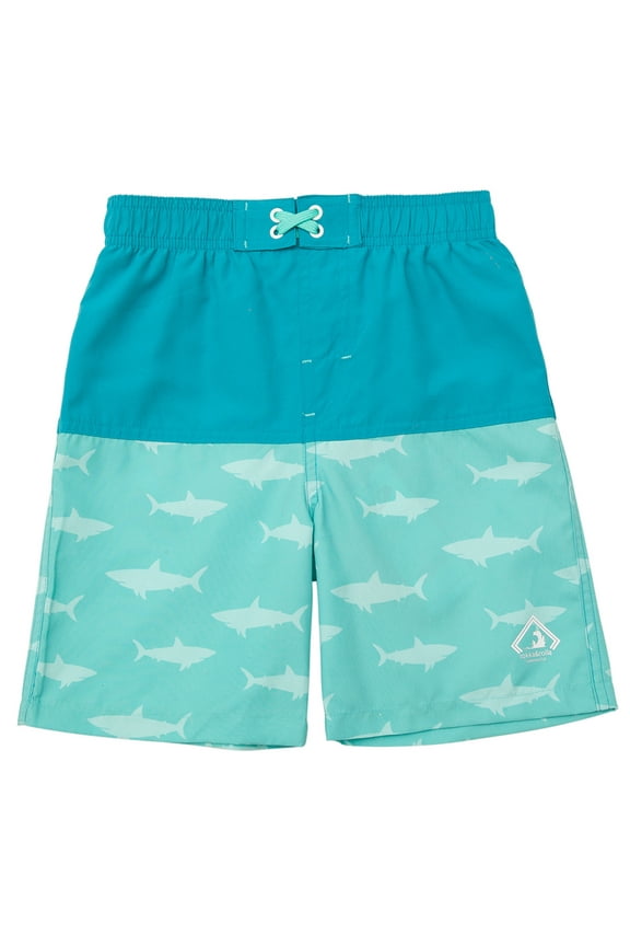 Rokka&Rolla Toddler Boys' Swim Trunks with Mesh Liner Baby Swimwear, UPF 50+ Sizes 2T-5T