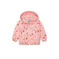 thumbnail image 1 of Rokka&Rolla Toddler Girls' Fleece Lined Full Zip Windbreaker Jacket, 1 of 8