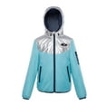 thumbnail image 1 of Rokka & Rolla Windbreaker Hooded Polyester Rain Coat (Girl's XXL), 1 of 10