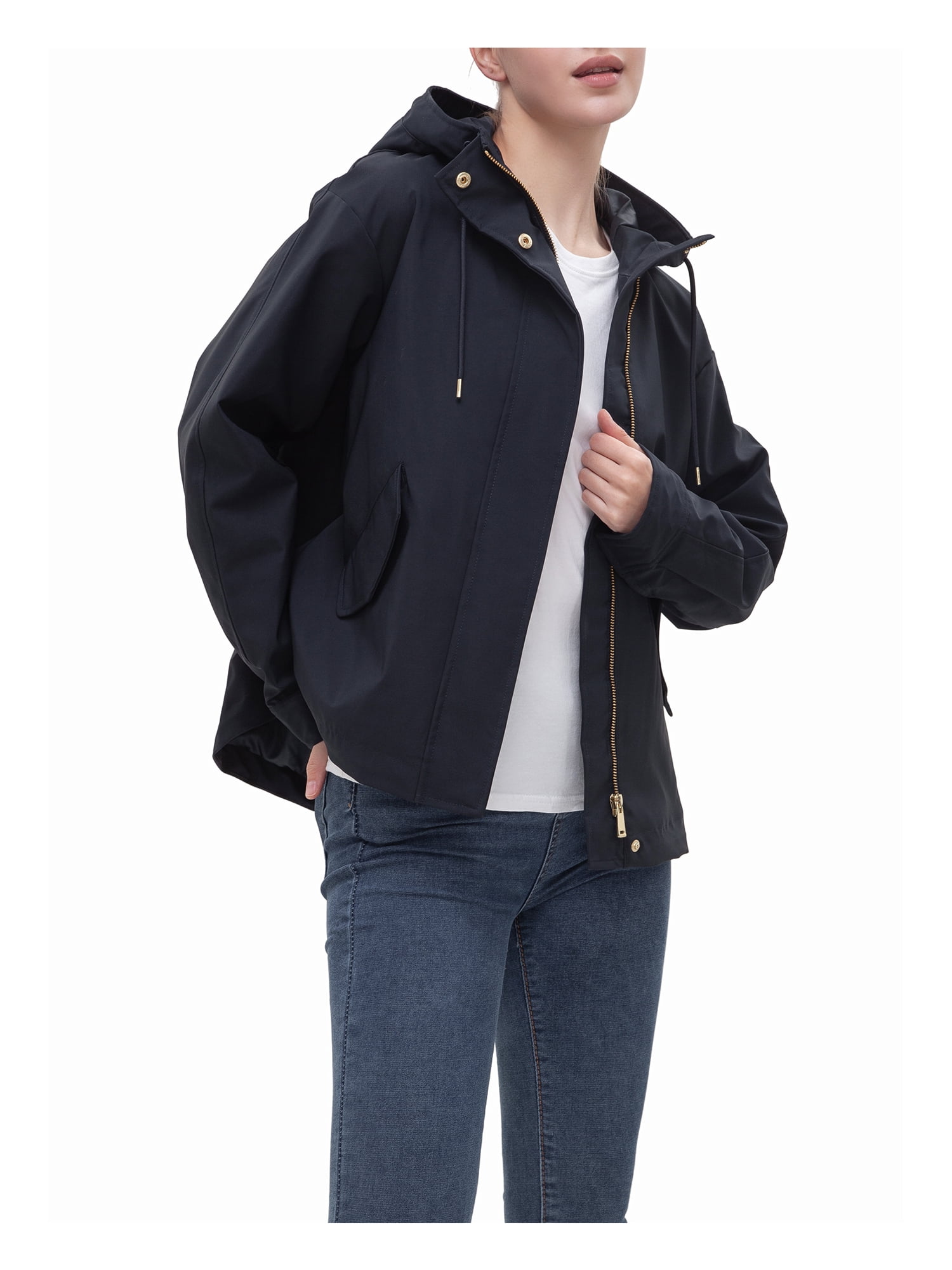【PORTERNA】Roka zipper jacket Rokka&Rolla Women's Full Zip Jacket Hooded Windbreaker