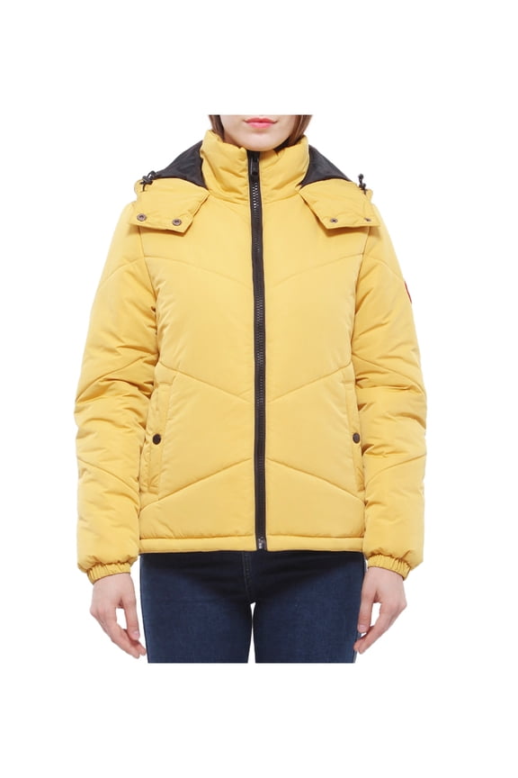 Rokka&Rolla Women's Heavy Puffer Jacket Bubble Coat