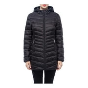 ROKKA & ROLLA Rokka&Rolla Women's Light Long Coat Packable Puffer Jacket