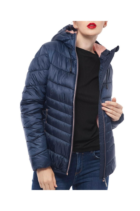 Rokka&Rolla Women's Light Puffer Jacket Coat, up to 2XL