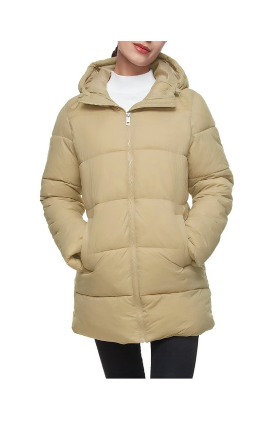 Rokka&Rolla Women's Long Coat Puffer Jacket, up to 2XL