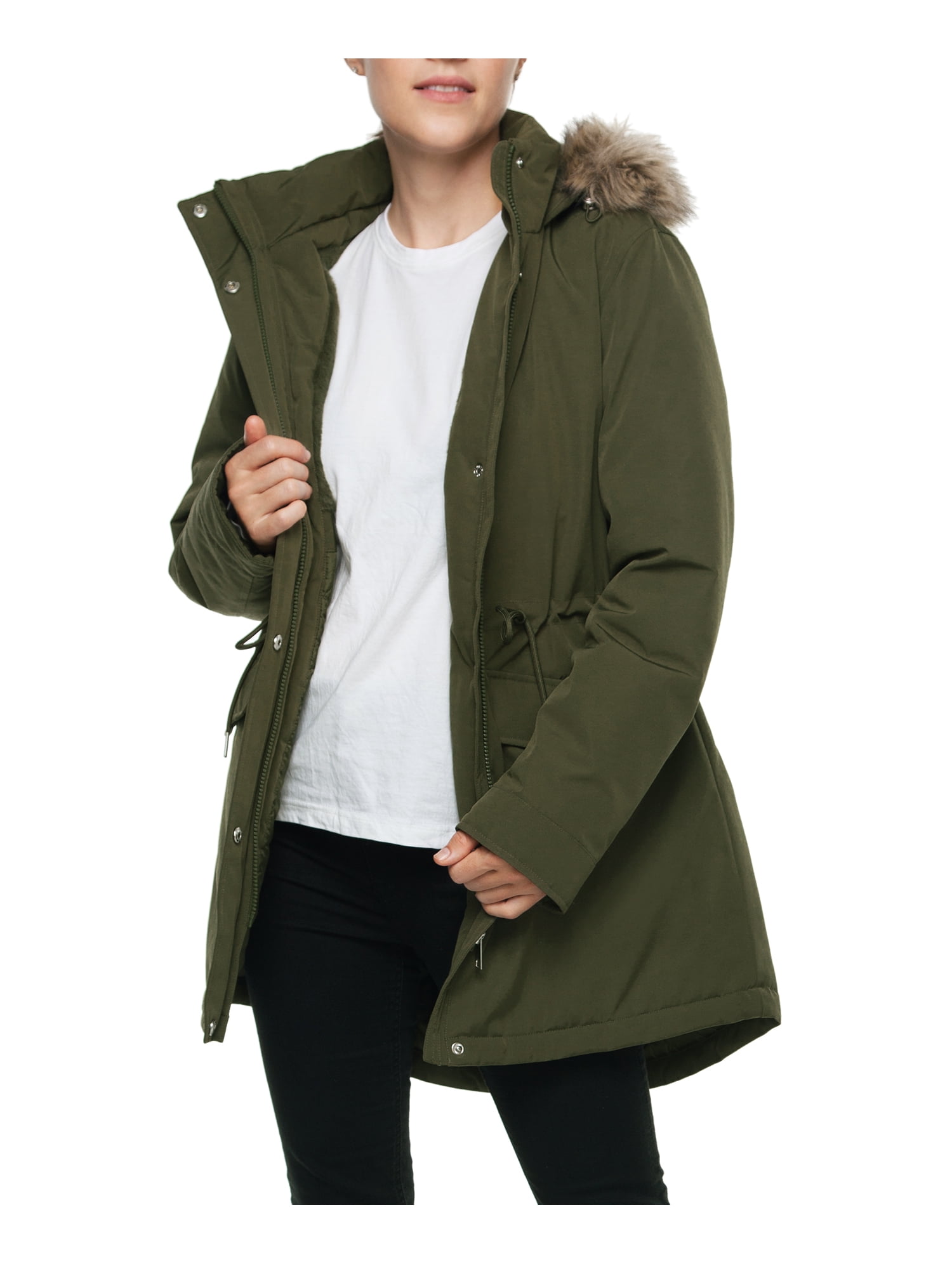 Faux Fur Lined Winter Jacket Best Sale | bellvalefarms.com