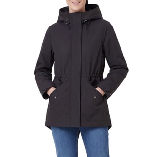 Rokka&Rolla Women's Stand Collar Trench Coat Windbreaker Jacket