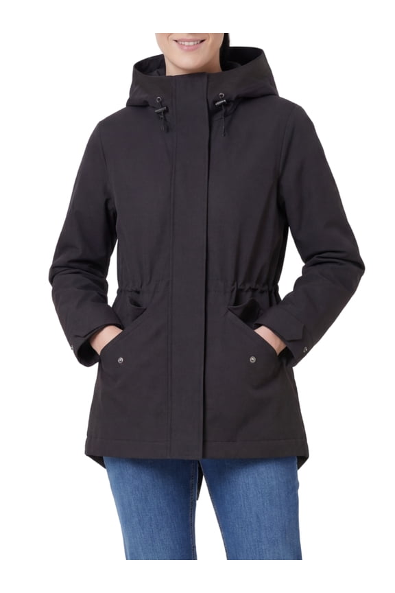 Rokka&Rolla Women's Stand Collar Trench Coat Windbreaker Jacket