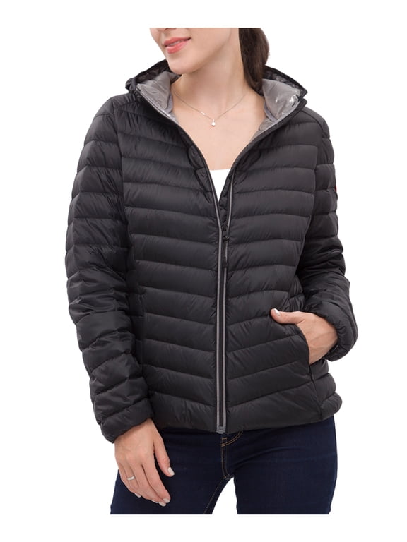 Rokka&Rolla Women's Ultra-Light REAL DOWN Jacket Packable Puffer Coat