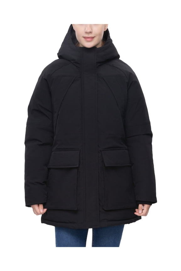 Rokka&Rolla Women's Urban Explorer Parka Jacket Winter Coat