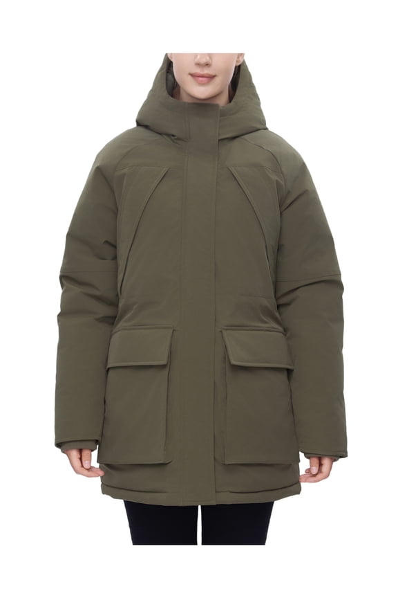 Rokka&Rolla Women's Urban Explorer Parka Jacket Winter Coat