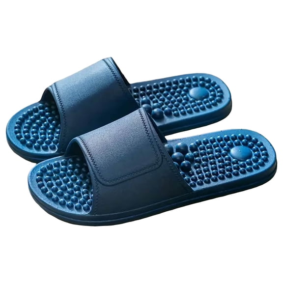 Rokment Acupressure Slippers for Women Men Unisex Adult Acupuncture Massage Pressure Point Shoes Plantar Fasciitis Slides Sandals Bath Shower House Slip on