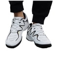 thumbnail image 1 of Rokment Couples Running Walking Tennis Shoes for Women Men Unisex Breathable Mesh Basketball Volleyball Badminton Training Sneakers Black Size 9, 1 of 7