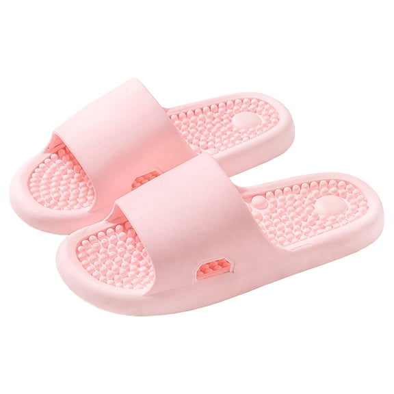 Rokment Massage Slippers for Women Men Comfortable Cushion Bubble Acupressure Acupuncture Sandals Lightweight Non Slip Foot Pressure Points Bath Shower Slides House Shoes Elderly