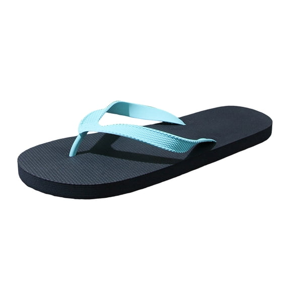 Rokment Men's Non Slip Gym Pool Dorm Water Sandals Flip Flops Lightweight Comfortable Memory Foam Yoga Mat Thong Bathroom Shower Slippers Waterproof Summer Walking Beach Slides Shoes