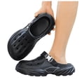 thumbnail image 1 of Rokment Mens Ortho Clogs Garden Shoes with Back Strap Lightweight Comfortable Chunky Pool Slides Bathroom Shower Water Sandals Closed Toe Beach Slippers, 1 of 6