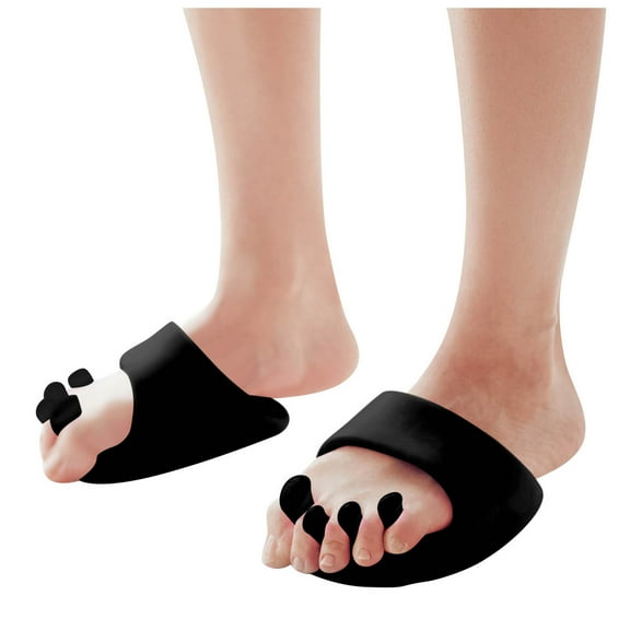 Rokment Toe Separator Acupuncture Slippers Portable Foot Arch Trainer Exercise Massager Brace for Home Gym Yoga Fitness Sports