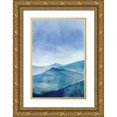 thumbnail image 1 of Roko, Ken 11x14 Gold Ornate Wood Framed with Double Matting Museum Art Print Titled - Blue Range, 1 of 4