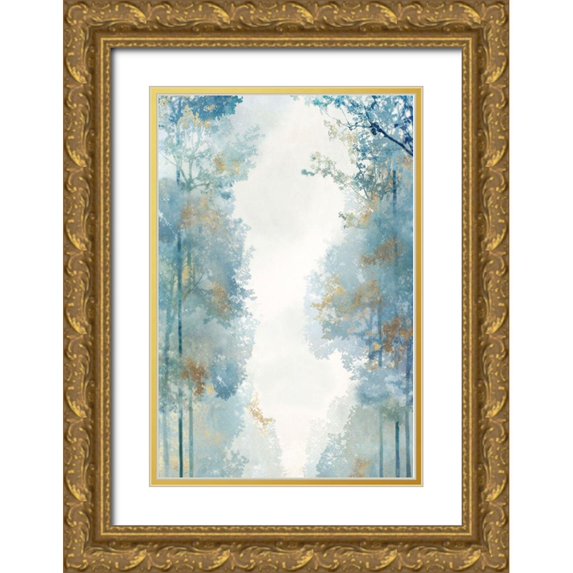 Roko, Ken 11x14 Gold Ornate Wood Framed with Double Matting Museum Art Print Titled - Bluegate I