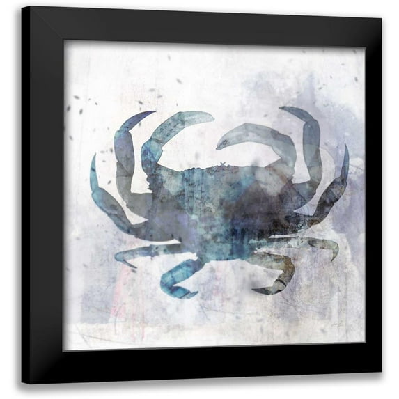 Roko, Ken 12x12 Black Modern Framed Museum Art Print Titled - Coastal Mist Crab
