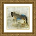 thumbnail image 1 of Roko, Ken 12x12 Gold Ornate Wood Framed with Double Matting Museum Art Print Titled - Lone Star 4, 1 of 4