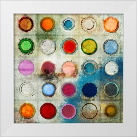 Roko, Ken 12x12 White Modern Wood Framed Museum Art Print Titled - Silver Network