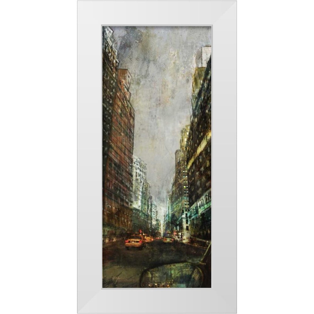 Ken Roko Roko, Ken 12x24 White Modern Wood Framed Museum Art Print Titled - City ...