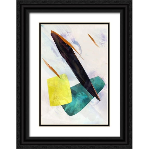 Roko, Ken 13x18 Black Ornate Wood Framed with Double Matting Museum Art Print Titled - Colour Pathway II