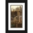 thumbnail image 1 of Roko, Ken 14x24 Black Ornate Wood Framed with Double Matting Museum Art Print Titled - Metropolis City 2, 1 of 4