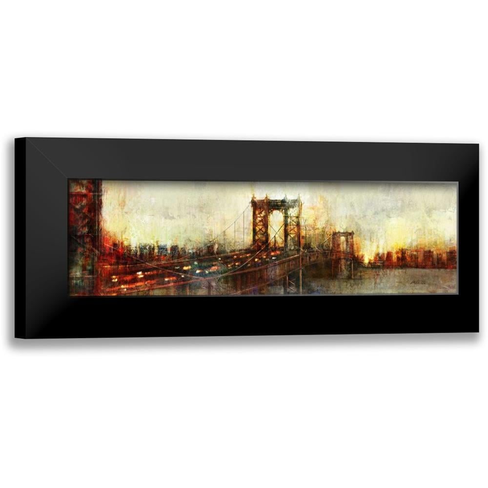 Roko, Ken 14x7 Black Modern Framed Museum Art Print Titled - Over the ...