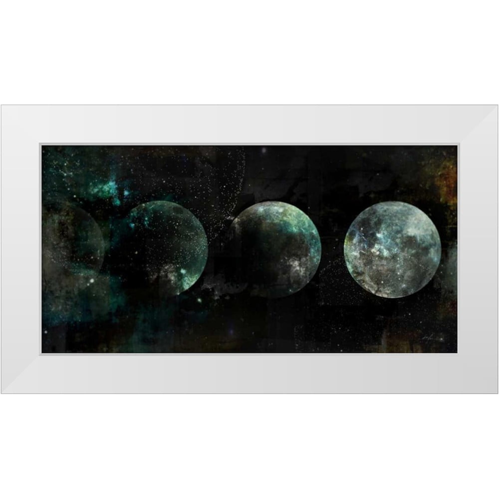 Ken Roko Roko, Ken 14x9 White Modern Wood Framed Museum Art Print Titled - Moon ...