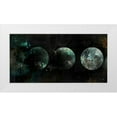 thumbnail image 1 of Roko, Ken 14x9 White Modern Wood Framed Museum Art Print Titled - Moon Phases, 1 of 4