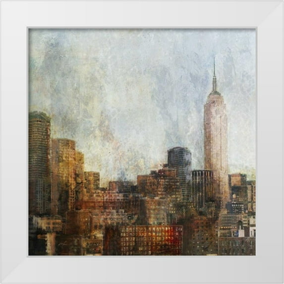Roko, Ken 15x15 White Modern Wood Framed Museum Art Print Titled - Sketch City