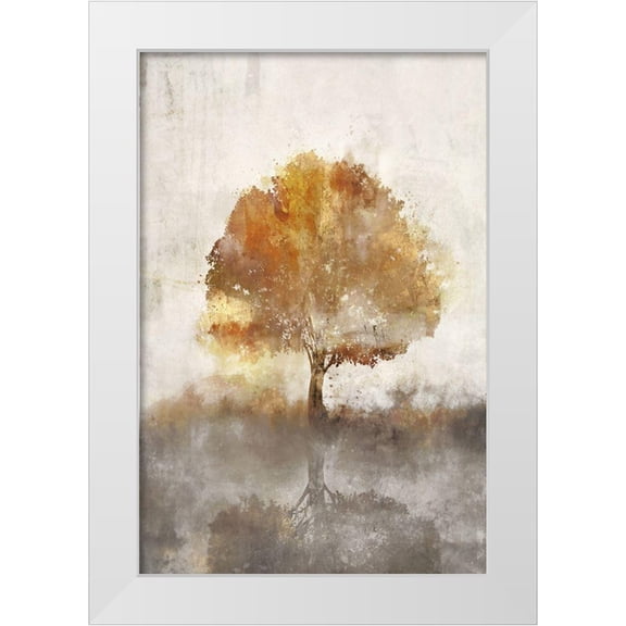 Roko, Ken 17x24 White Modern Wood Framed Museum Art Print Titled - Auburn Breeze I