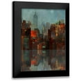 thumbnail image 1 of Roko, Ken 18x24 Black Modern Framed Museum Art Print Titled - Blue New York, 1 of 5