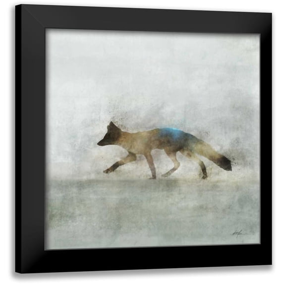 Roko, Ken 20x20 Black Modern Framed Museum Art Print Titled - Fox Hunt 2