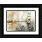 Roko, Ken 24x18 Black Ornate Wood Framed with Double Matting Museum Art ...