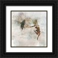 thumbnail image 1 of Roko, Ken 26x26 Black Ornate Wood Framed with Double Matting Museum Art Print Titled - Rain Dance 1, 1 of 4