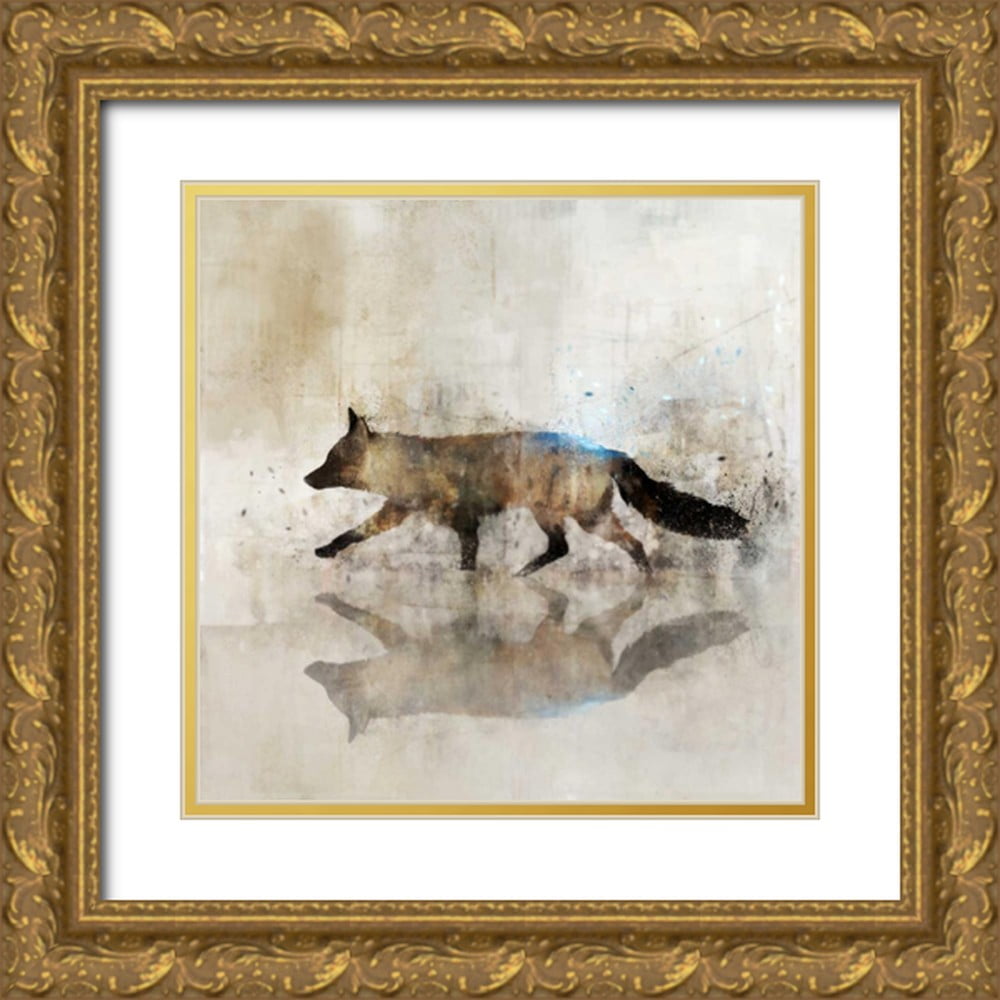Roko, Ken 26x26 Gold Ornate Wood Framed with Double Matting Museum Art ...