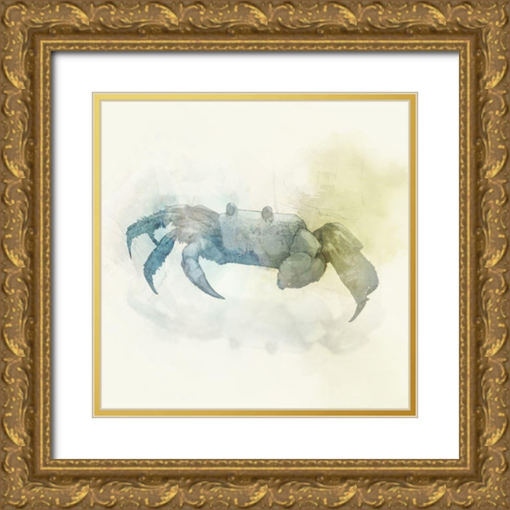 Roko, Ken 26x26 Gold Ornate Wood Framed with Double Matting Museum Art ...