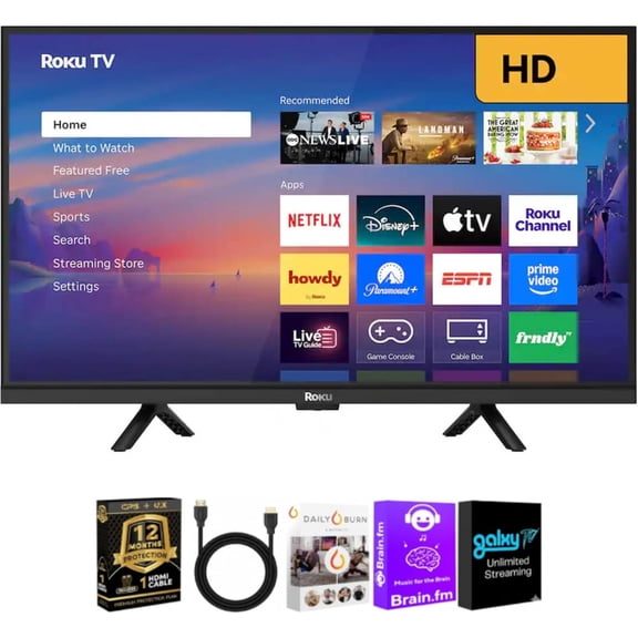 Roku 24R2E5 24-inch Select Series HD Smart TV + HDMI + CPS + Streaming